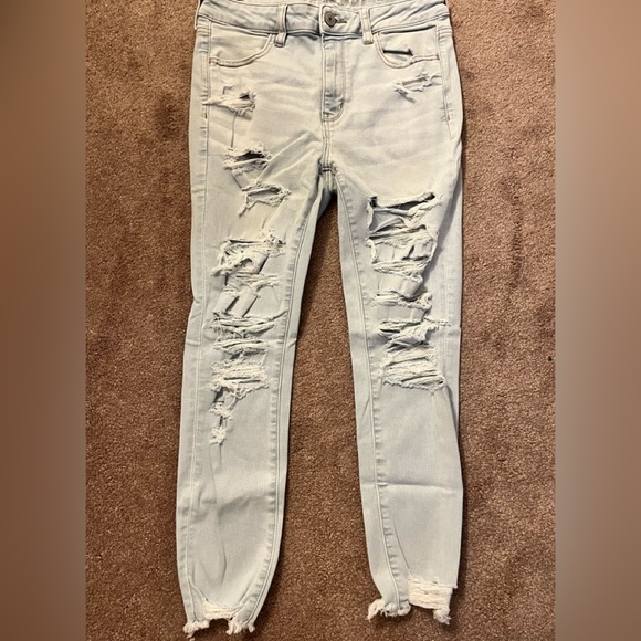 American Eagle Outfitters Denim - Hi Rise Jegging crop